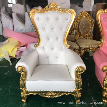 luxury wooden classic style throne chairs